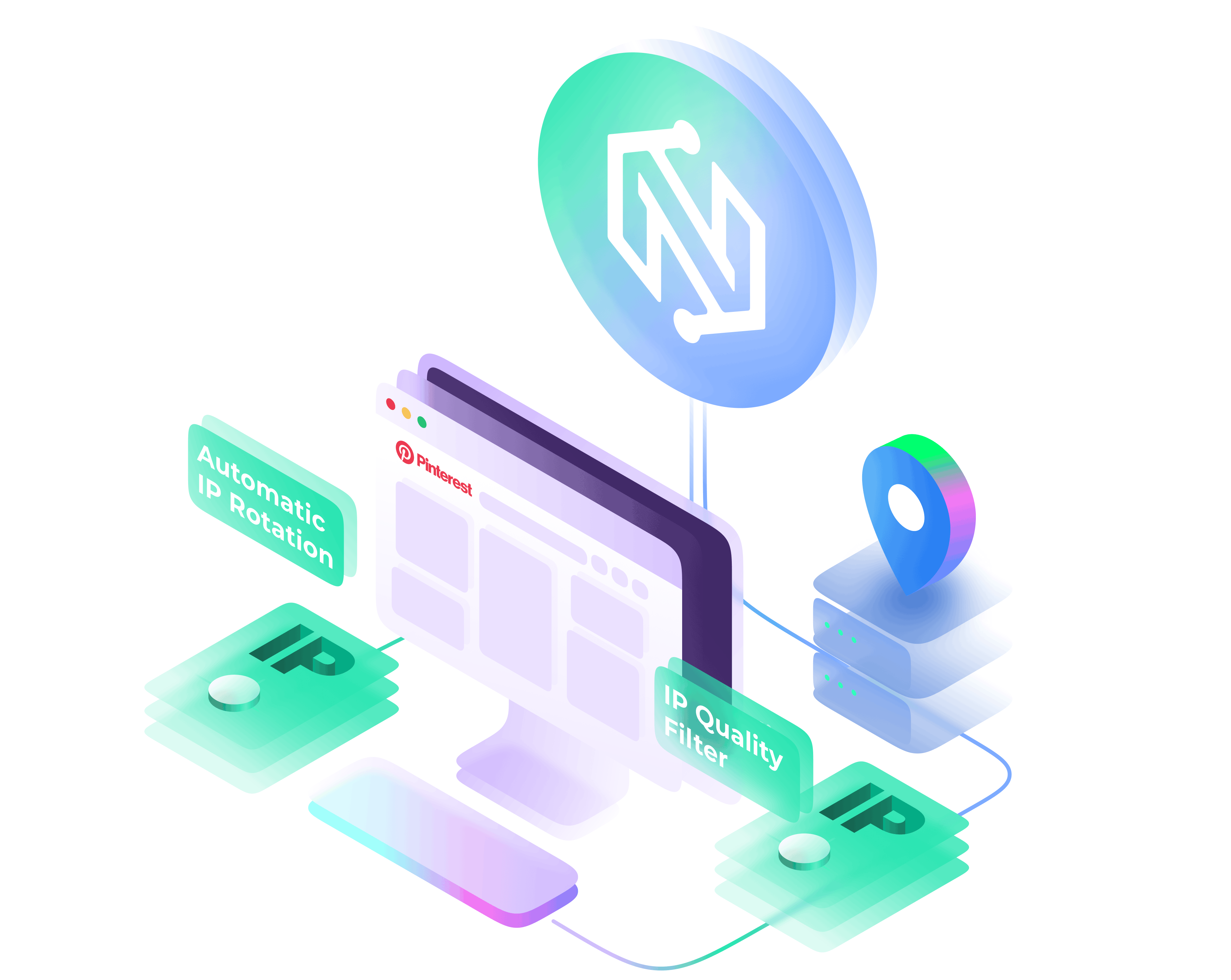 Pinterest Proxy NodeMaven
