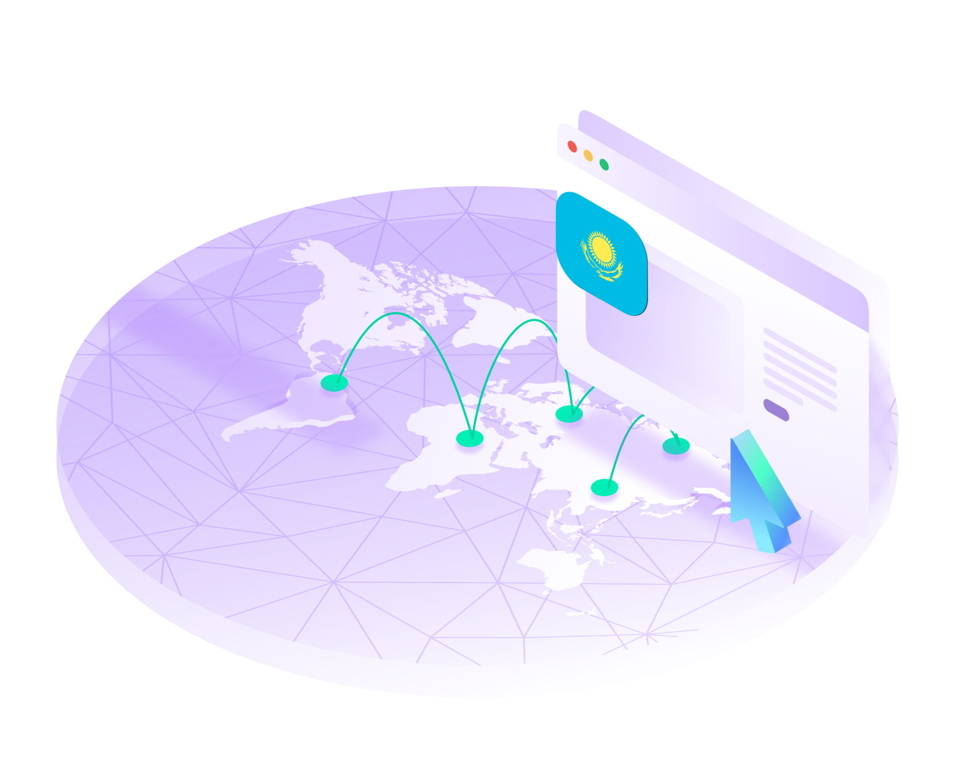 Kazakhstan Proxy from any location