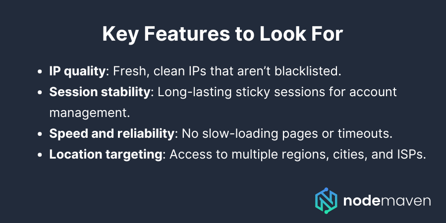 Key Features to Look For