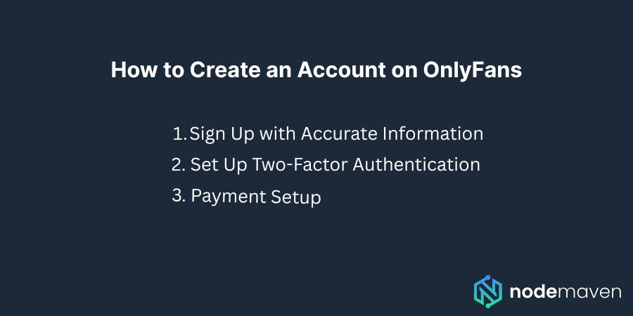 Step-by-Step Account Creation