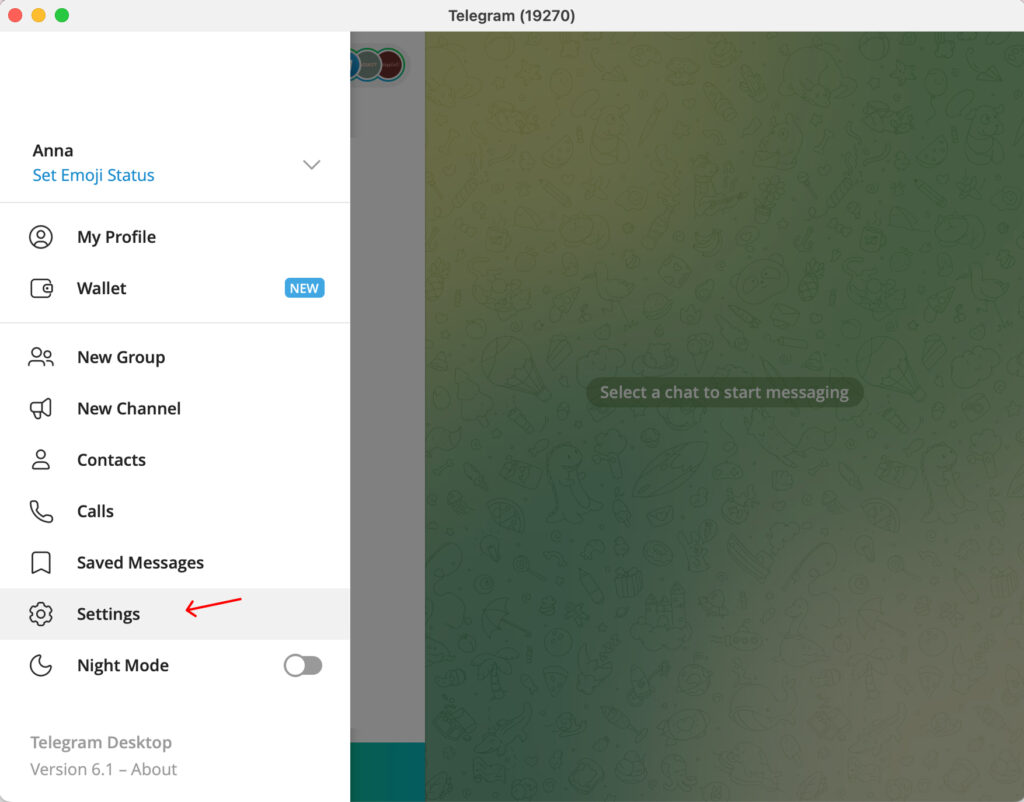 Telegram Proxy Setting NodeMaven