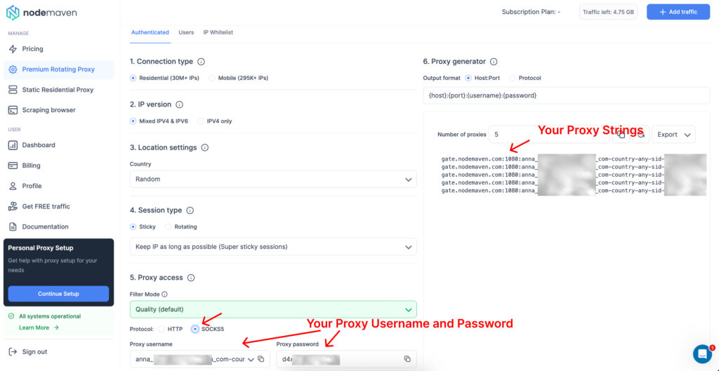 SOCKS5 Configuration Guide - NodeMaven