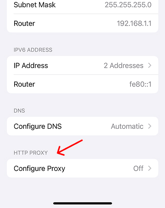 SOCKS5 Configuration Guide - iPhone - NodeMaven