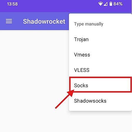 Proxies for shadowrocket step 5